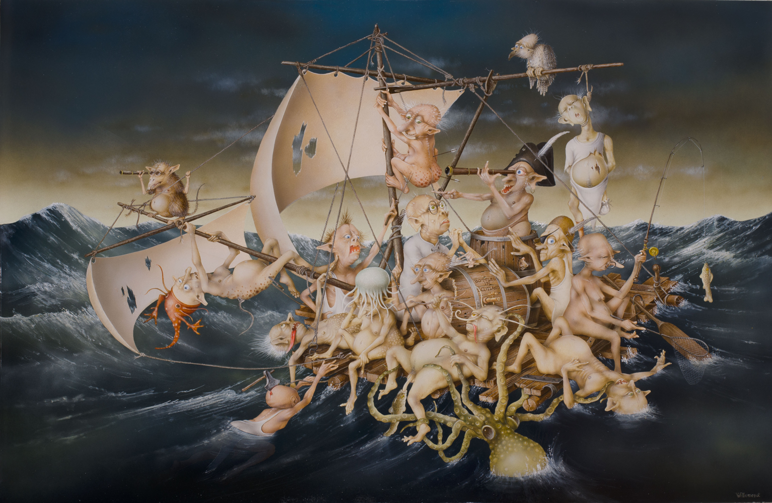 30_LE RADEAU DE LA MEDUSE 92x60