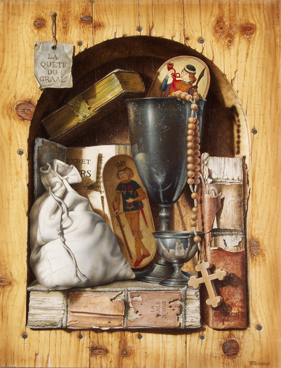 17_LA QUÊTE DU GRAAL 25 X 37