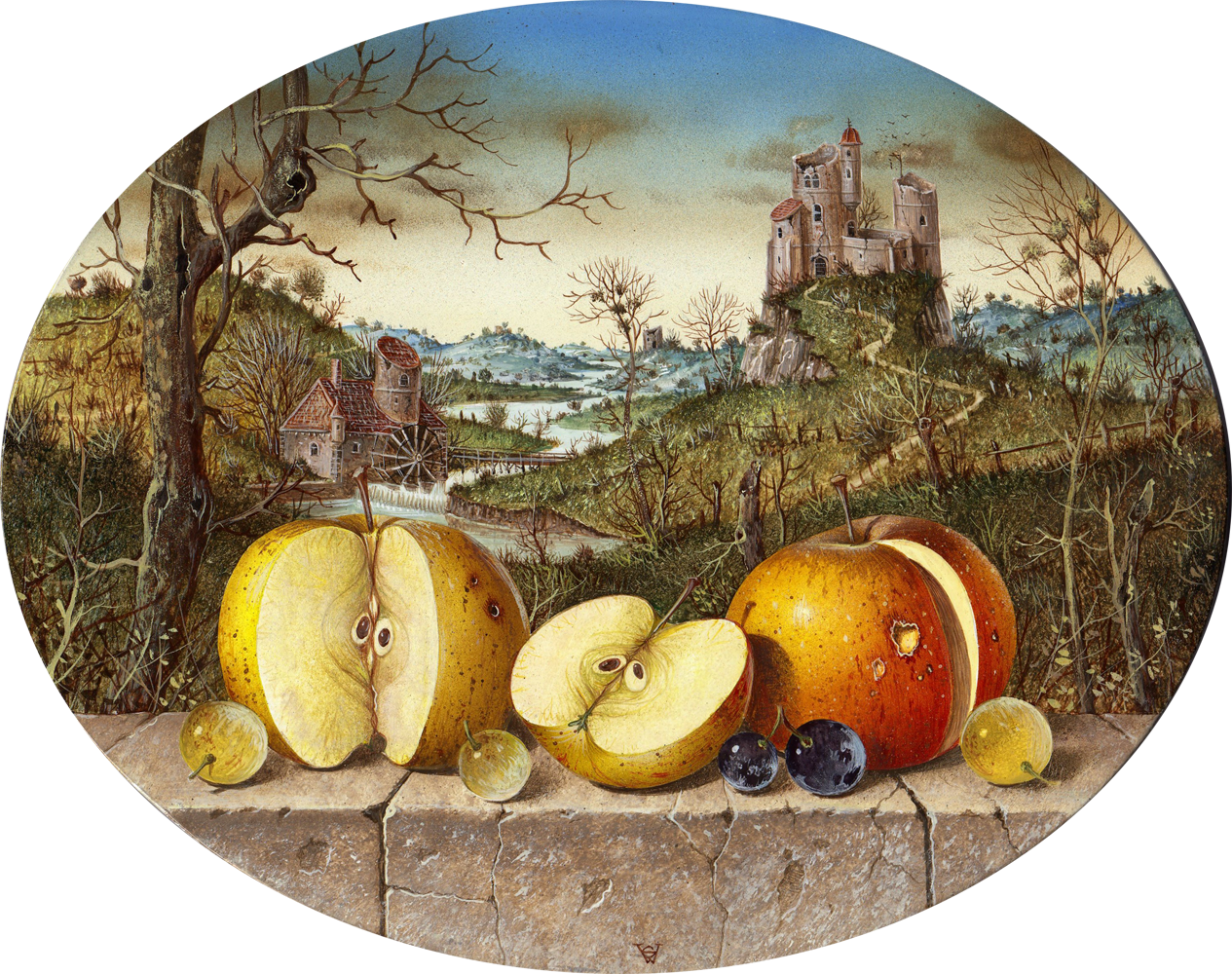 21_PAYSAGE D'AUTREFOIS 22x16